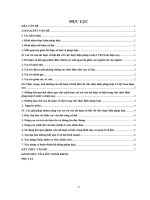 Bài tập học kỳ môn Lý luận Nhà nước và pháp luật (9điểm)  Đề bài: “Vai trò của pháp luật trong việc bảo vệ môi trường ở Việt Nam hiện nay”