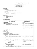 Kế hoạch bài dạy lớp 1 - Tuần 16 năm học 2009