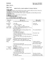 Giáo án Lớp 3 Tuần 20 - GV: Trần Ngọc Thiêm