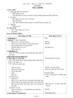 Giáo án Tập đọc 2 tuần 6 tiết 4: Mua kính