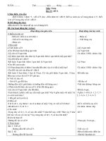 Giáo án Môn Toán 1 bài 19: Số 9