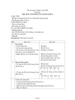 Giáo án môn Âm nhạc 1 - Tiết 32: Học hát: Năm ngón tay ngoan (lời 2)