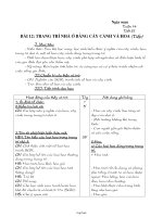 Giáo án Công nghệ 6 tuần 14