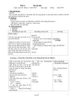 Giáo án lớp 3 Tuần học thứ 25