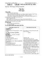 Giáo án các môn khối 2 - Trường Tiểu học Lê Hồng Phong - Tuần 17