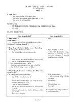 Giáo án ôn Tiếng việt 2 tuần 18 - Tiết 7