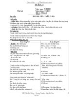 Giáo án Các môn lớp 1 - Tuần 24 năm 2009 - 2010