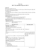 Giáo án lớp 1, tuần 8 môn Thủ công - Bài 7: Xé, dán hình con gà con (tiết 1)