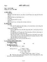 Giáo án Vật lí lớp 8 - Tiết 4: Biểu diễn lực