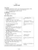 Giáo án Toán 2 tuần 29 tiết 4: Luyện tập