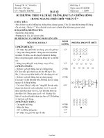Giáo án môn Thể dục lớp 2 - Trường TH “A” Vĩnh Gia - Bài 42: Đi thường theo vạch kẻ thẳng, hai tay chống hông (dang ngang) - Trò chơi “nhảy ô”