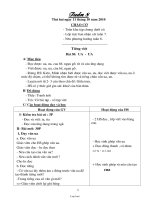 Giáo án bài dạy các môn khối 1 - Tuần học 8