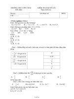 Giáo án Đại số 7 tiết 22, 23, 24