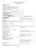 Giáo án Môn Tiếng Việt 1 bài: Cây bàng