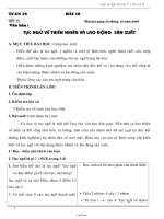 Giáo án môn Ngữ văn khối 7 - Học kì II