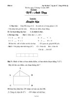 Giáo án Lớp 1 Tuần 18 - Buổi chiều - Trường TH Cẩm Lý