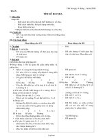 Giáo án lớp 2 môn học Toán - Tìm số bị chia