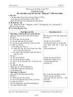 Giáo án Luyện từ và câu 3 tuần 30: Ôn cách đặt và trả lời câu hỏi “ Bằng gì?”. Dấu hai chấm