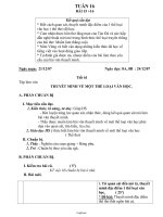 Giáo án Ngữ văn 8 - Tiết 61 Tập làm văn: Thuyết minh về một thể loại văn học