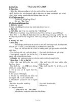 Giáo án lớp 1 môn Đạo đức: Trả lại của rơi