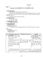 Bài soạn Ngữ văn 7 tiết 23: Đặc điểm của văn biểu cảm