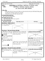 Giáo án môn Hình học lớp 7 - Trường THCS Ninh Loane – Đức Trọng – Lâm Đồng - Tiết 1 đến tiết 16