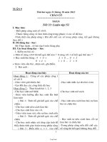 Giáo án môn Hoạt động ngoài giờ lên lớp lớp 6 - Hội vui học tập