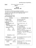 Giáo án Lớp 1 Tuần 9 - Buổi sáng - Trường TH Cẩm Lý