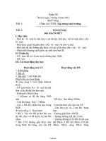 Giáo án Môn Kĩ thuật 1 - Bài 1 đến bài 33