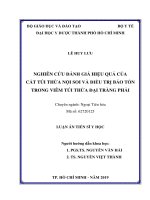 Luận án tiến sĩ nghiên cứu đánh giá hiệu quả của cắt túi thừa nội soi và điều trị bảo tồn trong viêm túi thừa 