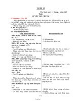 Giáo án các môn lớp 2 - Tuần thứ 32