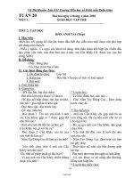 Giáo án Lớp 4 tuần 20 - Vũ Thị Huyền- Trường Tiểu học số II thị trấn Tuần Giáo