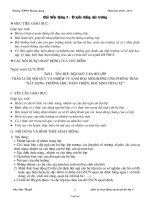 Giáo án môn Hoạt động ngoài giờ lên lớp 6 - Chủ điểm tháng 9 : Truyền thống nhà trường (tiếp)