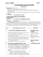 Giáo án môn Ngữ văn khối 7 năm 2009 - Tiết 37: Cảm nghĩ trong đêm thanh tĩnh