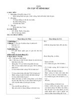 Giáo án Toán 2 tuần 17 tiết 4: Ôn tập về hình học