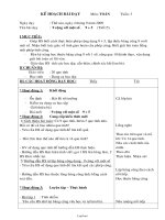 Kế hoạch bài dạy môn: Toán 2 - Tiết 15: 9 cộng với một số 9 + 5