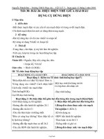 Giáo án Vật lý 7 tiết 30 bài 26: Hiệu điện thế giữa hai đầu dụng cụ dùng điện