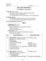 Giáo án lớp 1 môn học Thủ công - Bài 7: Ôn tập chương I