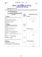 Giáo án Thứ 5 Tuần 14 Lớp 3