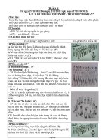 Giáo án môn Thể dục 2 - Bài 21: Đi thường theo nhịp - Trò chơi “bỏ khăn”