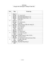 Giáo án các môn khối 2 - Tuần thứ 20 năm học 2013