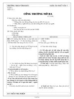 Bài giảng môn học Ngữ văn lớp 7 - Tuần 1 - Tiết 1: Cổng trường mở ra (Tiết 16)