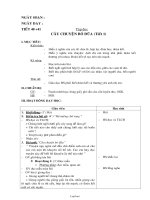 Giáo án bài dạy Tuần 14 - Lớp 2