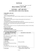 Giáo án Lớp 3 Tuần 34 - Lương Cao Sơn - Trường tiểu học Quang Trung