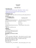 Giáo án môn Toán học lớp 2 - Tuần 22