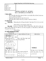 Giáo án môn Đại số lớp 7 (trọn bộ)