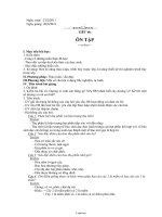 Giáo án môn Sinh học lớp 6 - Tiết 48: Ôn tập