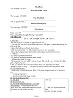 Giáo án các môn lớp 2 - Tuần số 13, 14