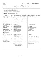 Giáo án môn Toán khối 2 năm 2007 - 2008 - Tiết 2: Ôn tập các số đến 100 (tiếp theo)