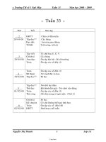 Giáo án Tổng hợp môn học lớp 1 - Trường TH Số 1 Ngô Mây - Tuần 33